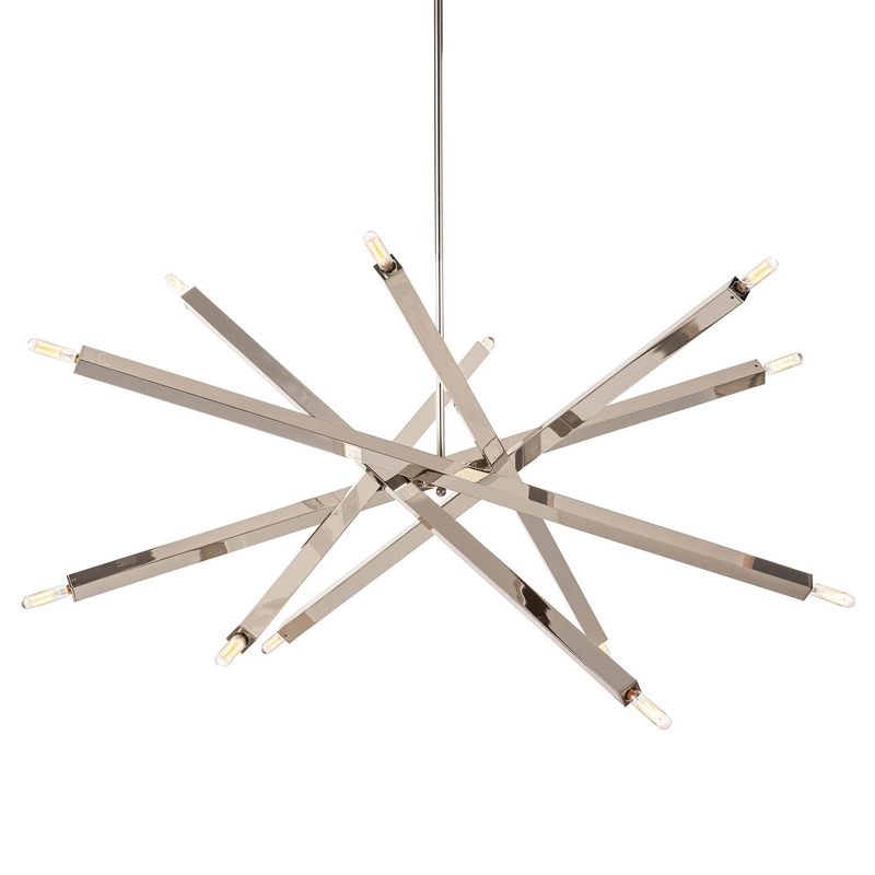 Люстра Blathmac Silver Chandelier Серебряный Люстра Blathmac Silver Chandelier Серебряный в Твери | Loft Concept
