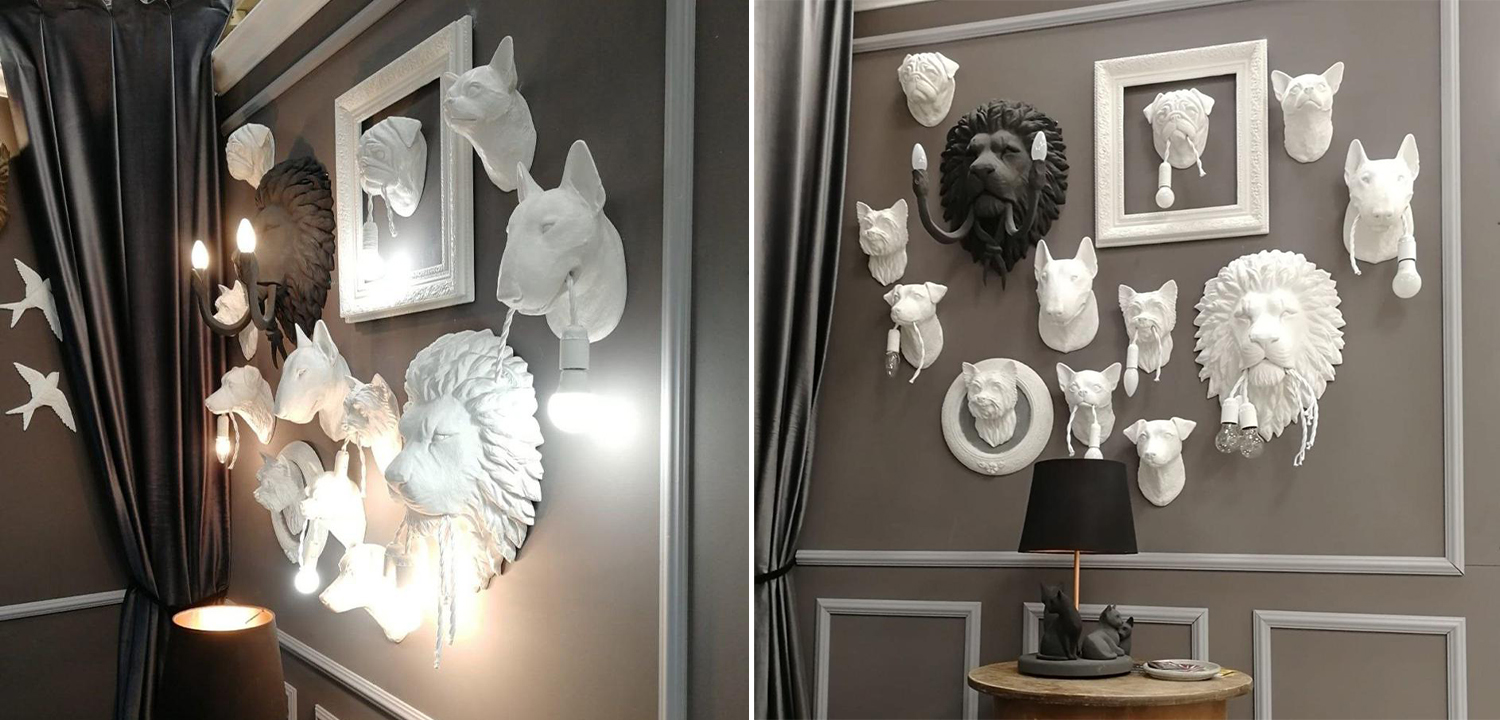 Аксессуар на стену Бультерьер - фото №1