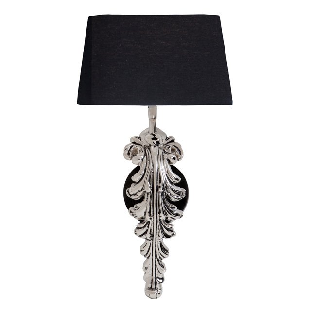 Бра Eichholtz Wall Lamp Beau Site Nickel+Black Никель Черный Бра Eichholtz Wall Lamp Beau Site Nickel+Black Никель Черный в Твери | Loft Concept