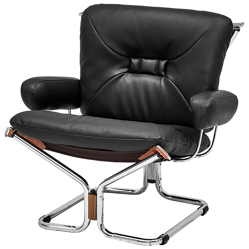 Кресло Zahra Chair Хром Черный в Твери | Loft Concept 