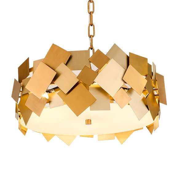 Люстра Gold Plate Chandelier 4 Люстра Gold Plate Chandelier 4 в Твери | Loft Concept