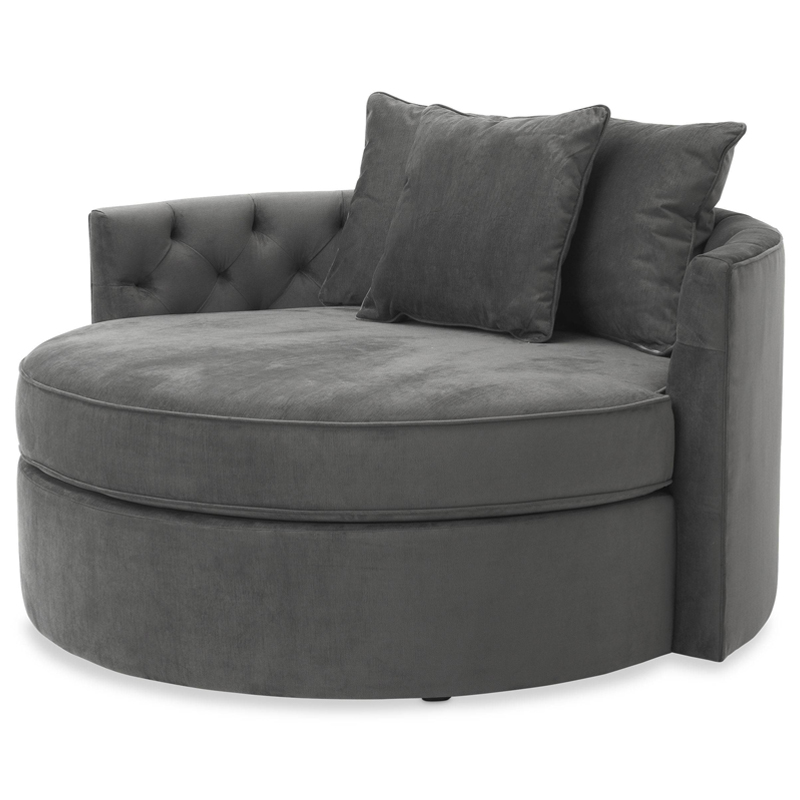 Диван Eichholtz Sofa Carlita Granite grey Серый Диван Eichholtz Sofa Carlita Granite grey Серый в Твери | Loft Concept