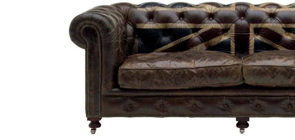Диван Chesterfield Rebel Sofa Union Jack Andrew Martin Диван Chesterfield Rebel Sofa Union Jack Andrew Martin - Loft-Concept в Твери