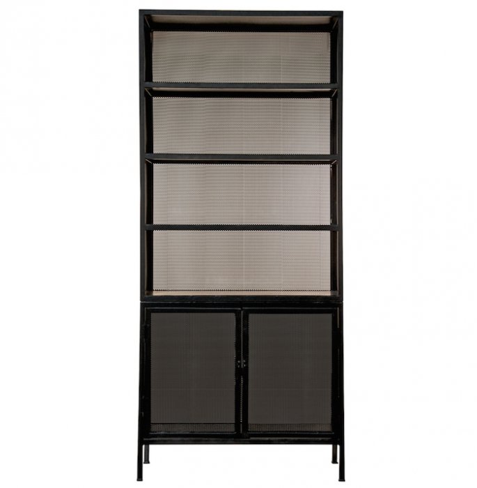 Буфет Industrial Loft Dark Metal Mesh Cabinet Черный Буфет Industrial Loft Dark Metal Mesh Cabinet Черный в Твери | Loft Concept