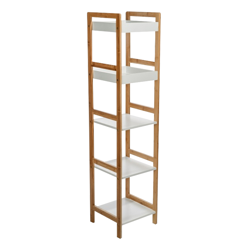 Стеллаж Stockholm White & Beige Slim Белый Бежевый Стеллаж Stockholm White & Beige Slim Белый Бежевый в Твери | Loft Concept
