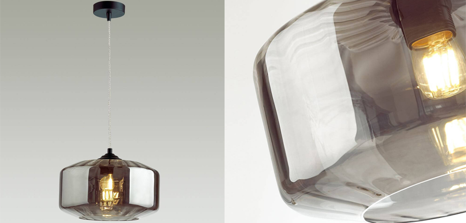 Подвесной светильник Multicolored Glass Smoky Подвесной светильник Multicolored Glass Smoky - Loft-Concept в Твери