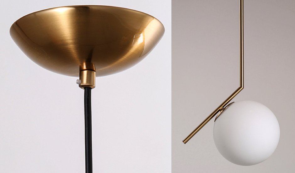 Светильник Flos IC Lighting Pendant brass Family Светильник Flos IC Lighting Pendant brass Family - Loft-Concept в Твери