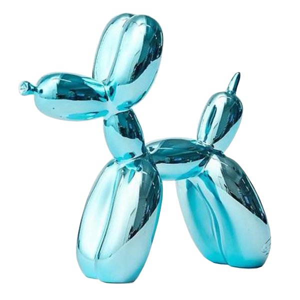 Статуэтка Jeff Koons Balloon Dog Turquoise Бирюзовый Статуэтка Jeff Koons Balloon Dog Turquoise Бирюзовый в Твери | Loft Concept