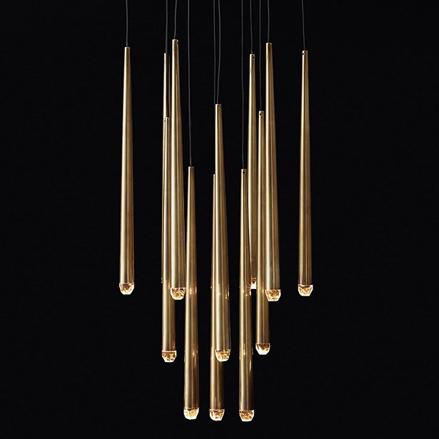 Люстра RH Aquitaine Round Chandelier Бронза Люстра RH Aquitaine Round Chandelier Бронза в Твери | Loft Concept