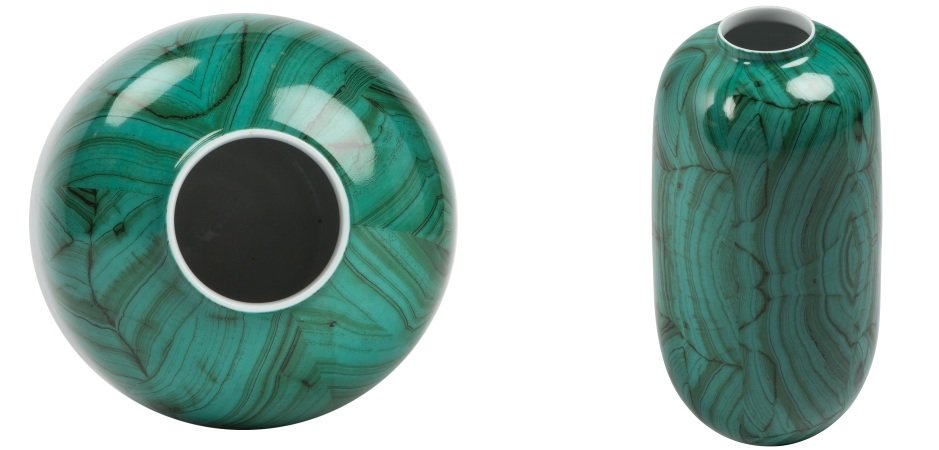 Ваза Malachite Vase Tall Ваза Malachite Vase Tall - Loft-Concept в Твери
