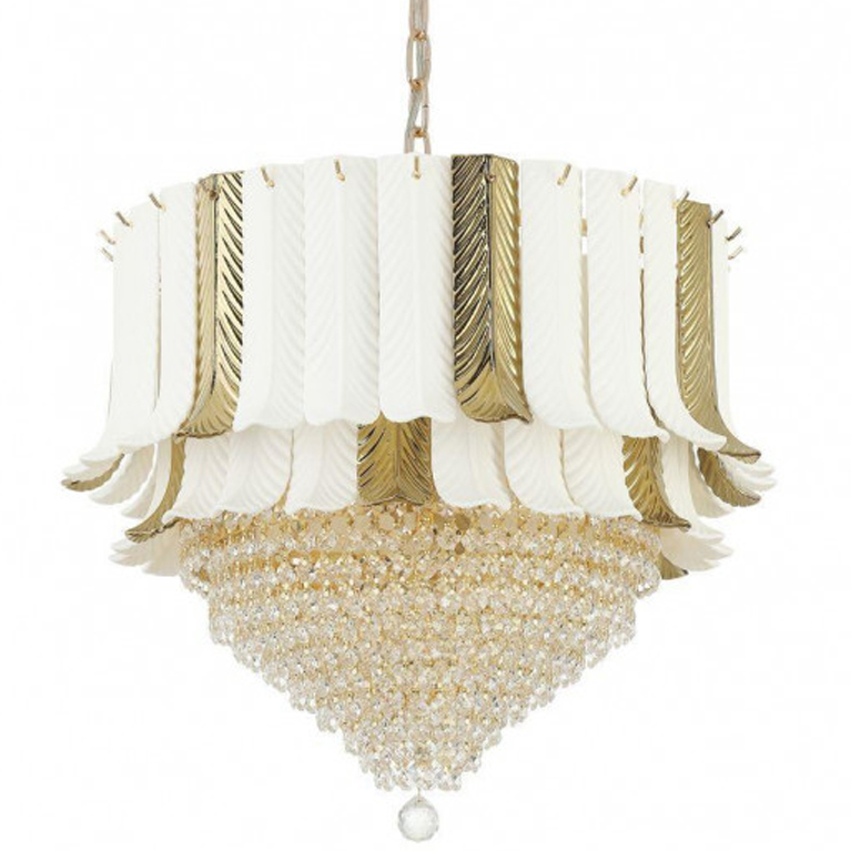 Люстра Aronson Chandelier 55 Прозрачный Золотой Люстра Aronson Chandelier 55 Прозрачный Золотой в Твери | Loft Concept