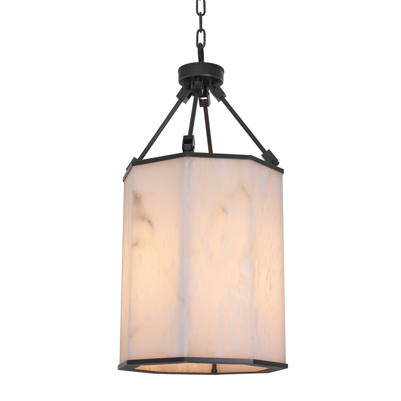 Подвесной светильник Eichholtz Chandelier Victoire S Белый Темная бронза Подвесной светильник Eichholtz Chandelier Victoire S Белый Темная бронза в Твери | Loft Concept