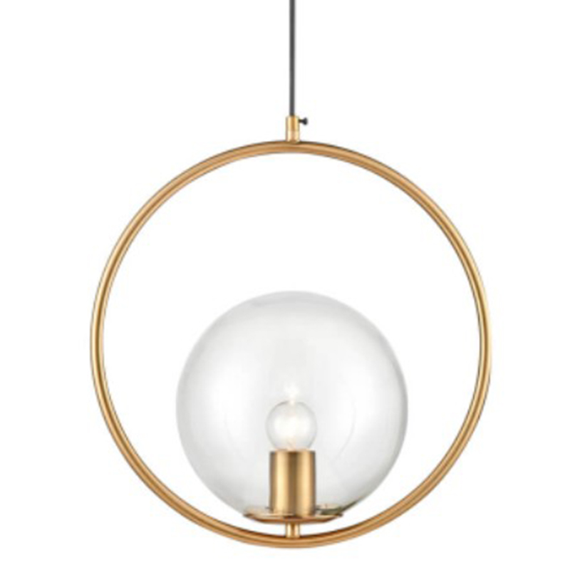Подвесной светильник B.LUX C Ball circle gold 35 Золотой Прозрачное Стекло Подвесной светильник B.LUX C Ball circle gold 35 Золотой Прозрачное Стекло в Твери | Loft Concept