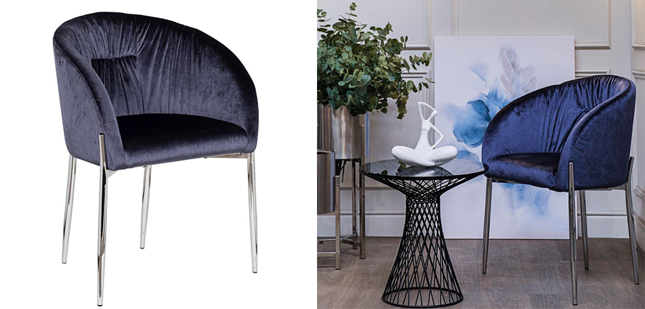 Стул Miranda Chair blue Стул Miranda Chair blue - Loft-Concept в Твери