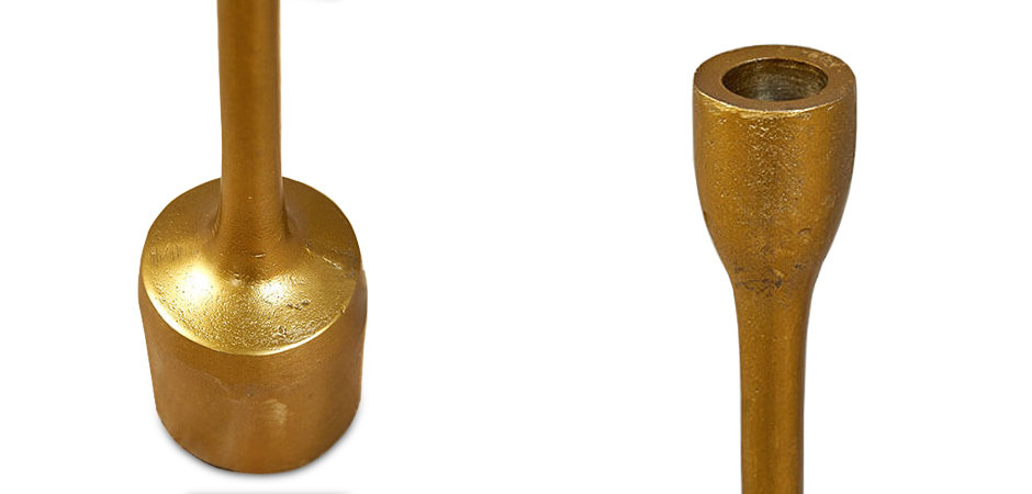 Золотой подсвечник винтаж 36 см II - Loft-Concept в Твери