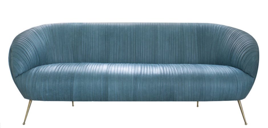 Софа Kelly Wearstler Souffle Settee Leather Софа Kelly Wearstler Souffle Settee Leather - Loft-Concept в Твери