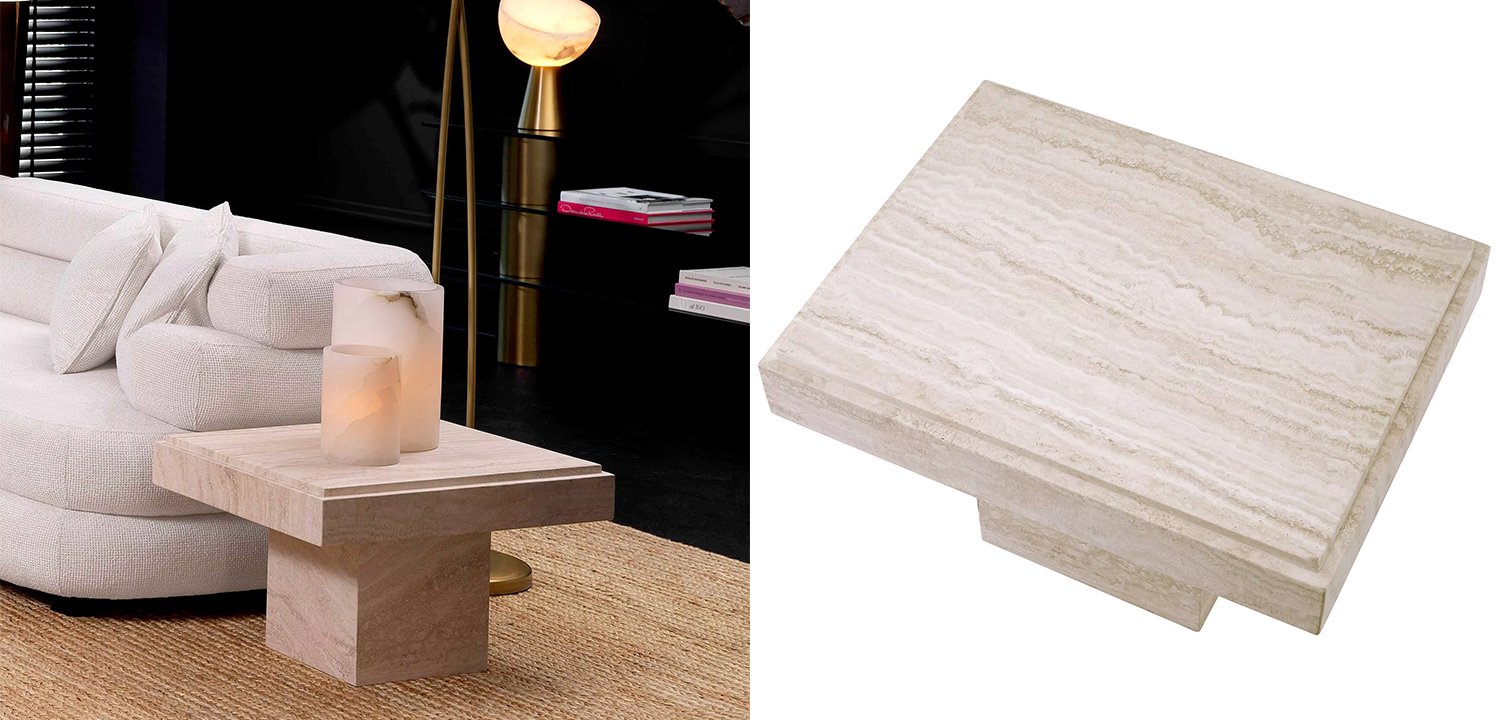 Приставной стол Eichholtz Side Table Sartoria - фото