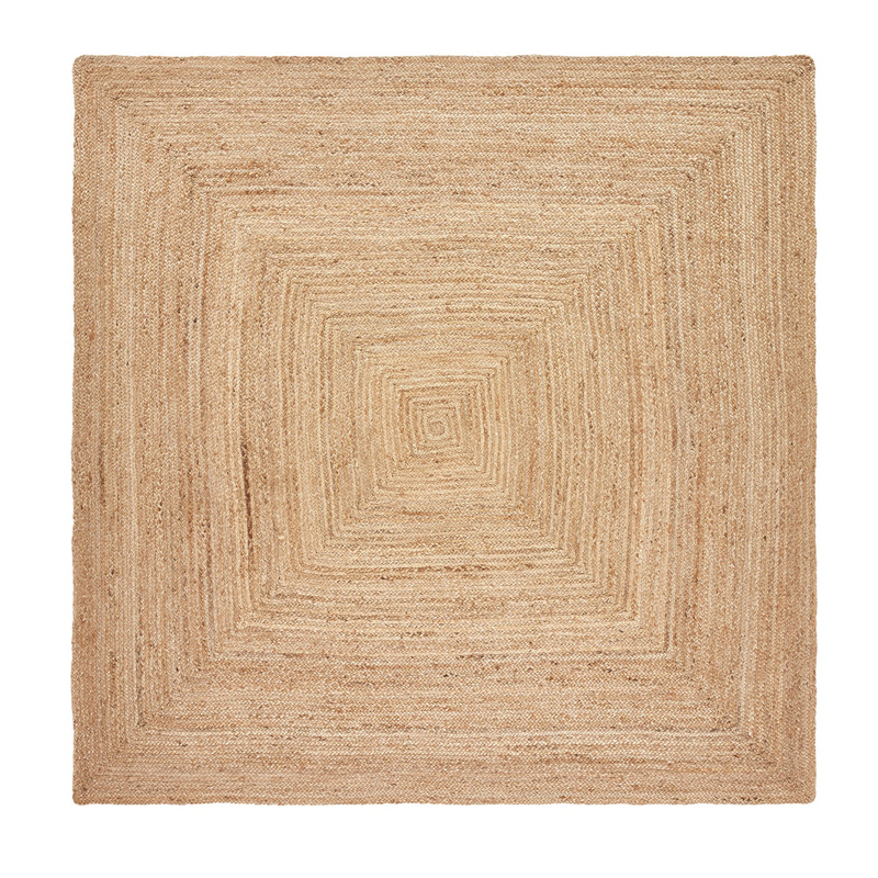 Ковер Square Carpet 100% джут Бежевый Ковер Square Carpet 100% джут Бежевый в Твери | Loft Concept