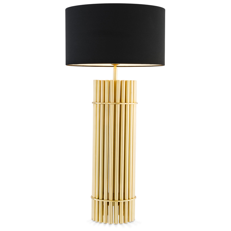 Настольная лампа Eichholtz Table Lamp Reef Латунь Черный Настольная лампа Eichholtz Table Lamp Reef Латунь Черный в Твери | Loft Concept