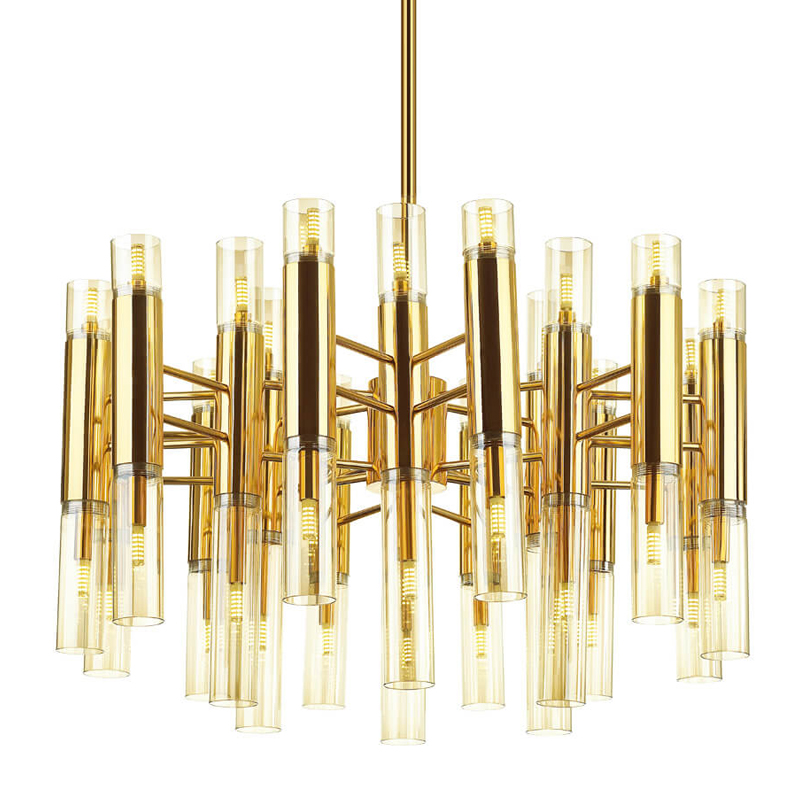 Люстра WATERFALL chandelier crystal 86 Глянцевое золото Янтарь (Amber) Люстра WATERFALL chandelier crystal 86 Глянцевое золото Янтарь (Amber) в Твери | Loft Concept