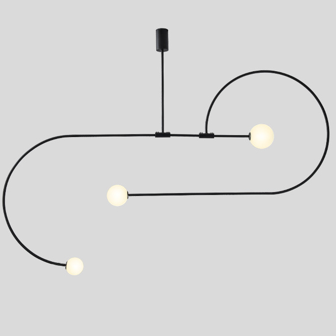 Люстра Fontana Amorosa Three Vortex Black Черный Белый Люстра Fontana Amorosa Three Vortex Black Черный Белый в Твери | Loft Concept