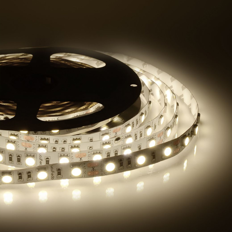 Светодиодная лента 14,4W/m 60LED/m 5050SMD дневной белый 5M Белый Светодиодная лента 14,4W/m 60LED/m 5050SMD дневной белый 5M Белый в Твери | Loft Concept