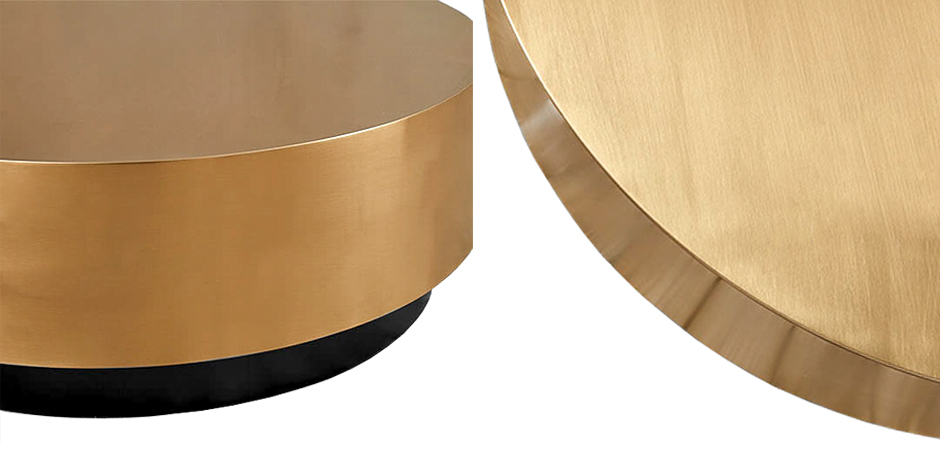 Кофейный столик Gold Washer Coffee Table Кофейный столик Gold Washer Coffee Table - Loft-Concept в Твери
