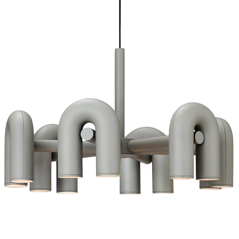 Люстра Cirkus AGO Lighting Gray 4-6 Светло-серый Люстра Cirkus AGO Lighting Gray 4-6 Светло-серый в Твери | Loft Concept