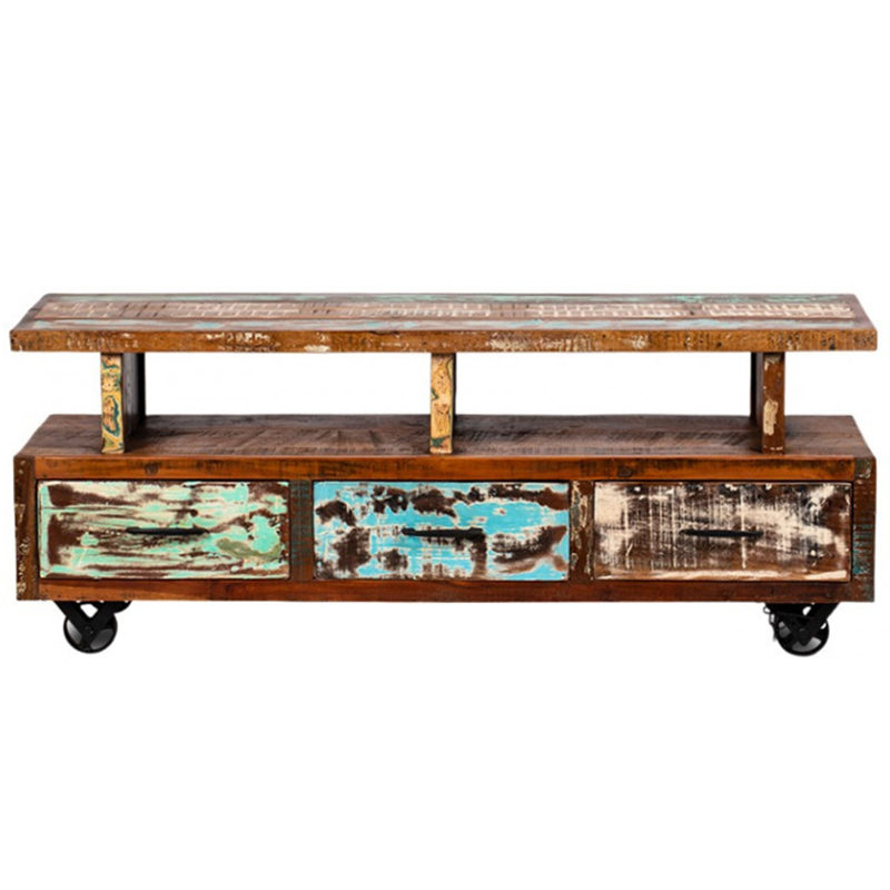 TV-тумба Antique Loft Wood Мульти TV-тумба Antique Loft Wood Мульти в Твери | Loft Concept