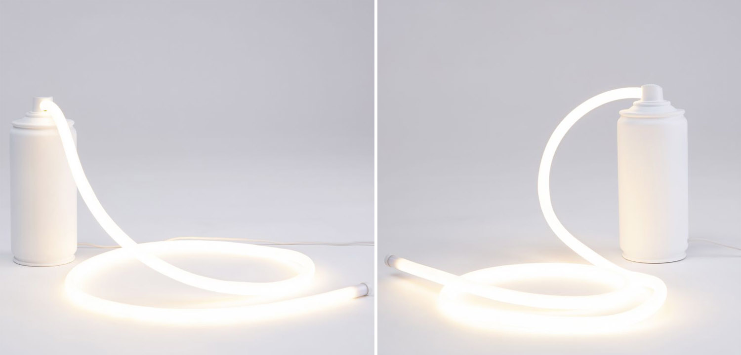 Настольная лампа Seletti Daily Glow Spray - фото