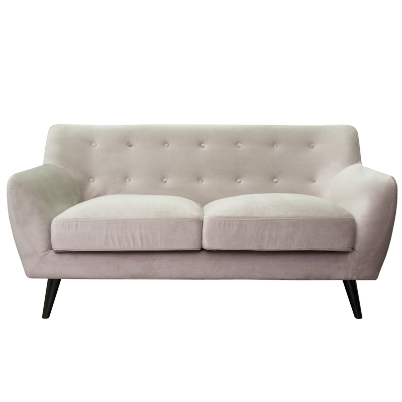 Диван Amantea Sofa beige velour Бежевый Диван Amantea Sofa beige velour Бежевый в Твери | Loft Concept