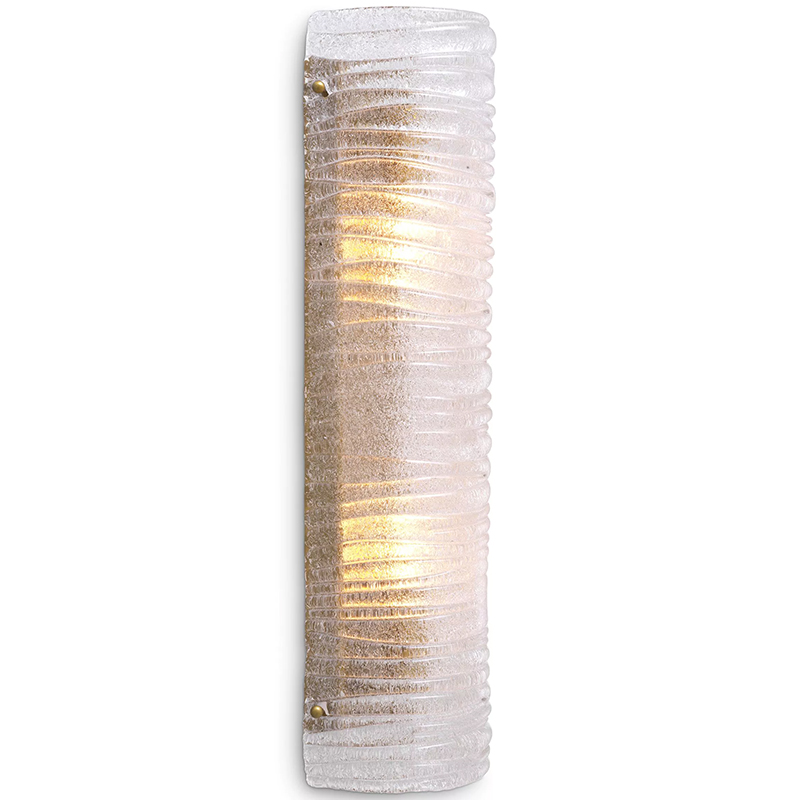 Бра Eichholtz Wall Lamp Sanchez Латунь Прозрачное Стекло Бра Eichholtz Wall Lamp Sanchez Латунь Прозрачное Стекло в Твери | Loft Concept