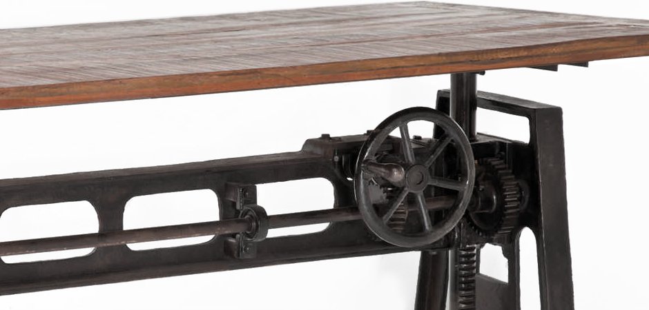 Стол GARIBALDI Dining Table Industrial Стол GARIBALDI Dining Table Industrial - Loft-Concept в Твери