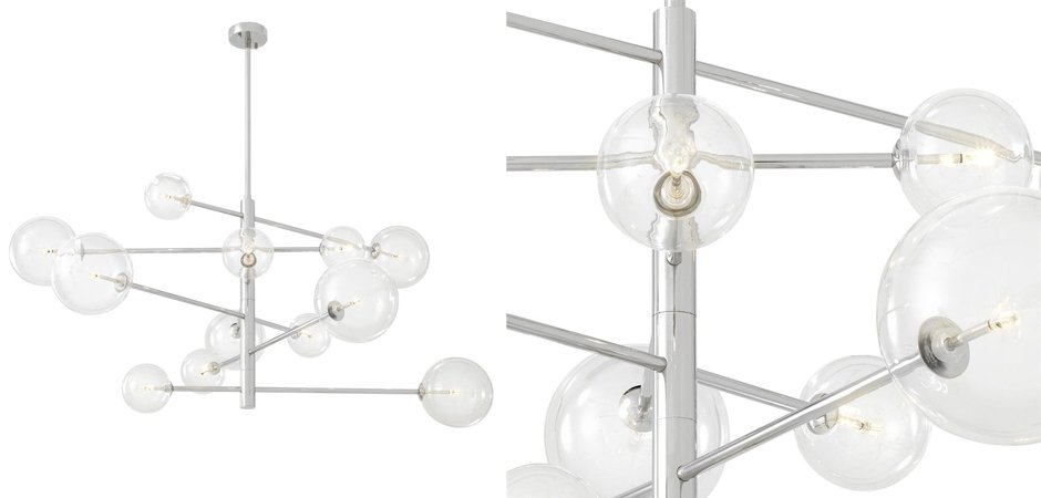 Люстра Chandelier Argento L Nickel Люстра Chandelier Argento L Nickel - Loft-Concept в Твери