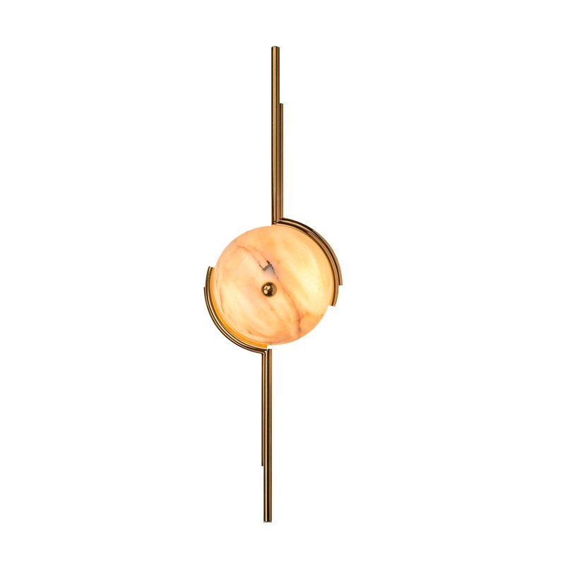 Бра Chelsom Limited Wall Lamp Marble Латунь Бра Chelsom Limited Wall Lamp Marble Латунь в Твери | Loft Concept