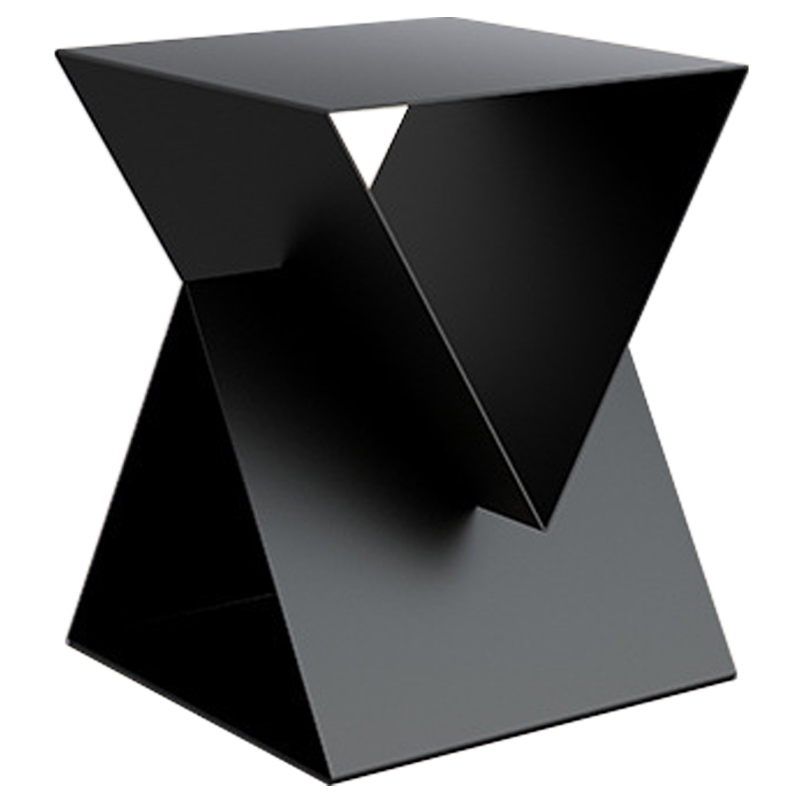 Приставной стол Two Triangles Black Side Table Черный Приставной стол Two Triangles Black Side Table Черный в Твери | Loft Concept