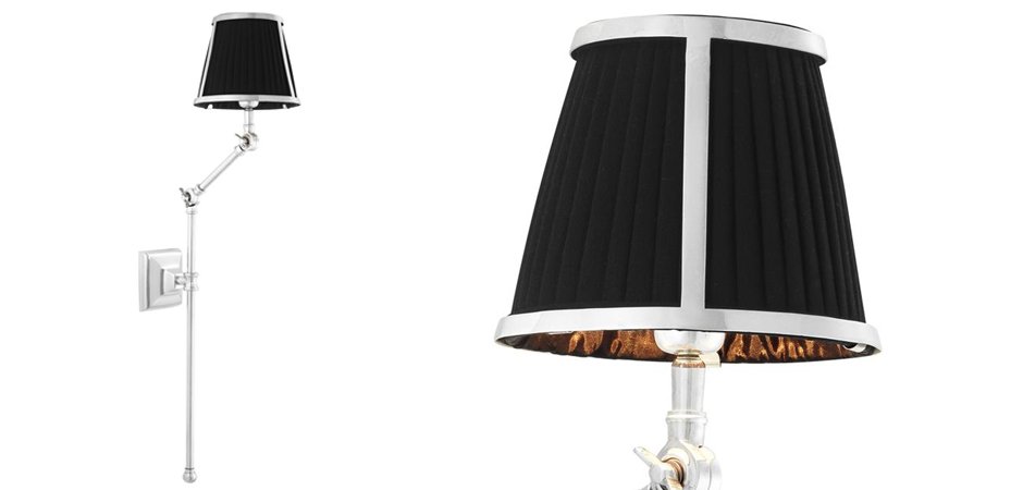 Бра Wall Lamp Brunswick Silver Бра Wall Lamp Brunswick Silver - Loft-Concept в Твери