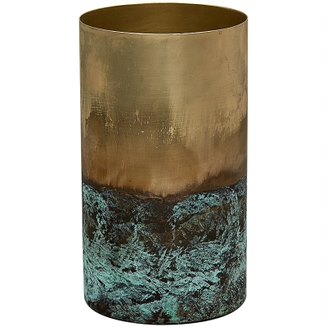 Ваза Turquoise Rust Латунь Бирюзовый Ваза Turquoise Rust Латунь Бирюзовый в Твери | Loft Concept