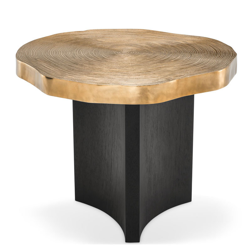 Приставной стол Eichholtz SIDE TABLE THOUSAND OAKS Черный Мрамор Nero Глянцевое золото Приставной стол Eichholtz SIDE TABLE THOUSAND OAKS Черный Мрамор Nero Глянцевое золото в Твери | Loft Concept