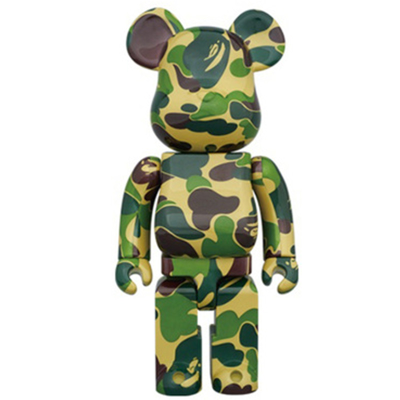 Статуэтка Bearbrick Camouflage Green Зеленый Статуэтка Bearbrick Camouflage Green Зеленый в Твери | Loft Concept