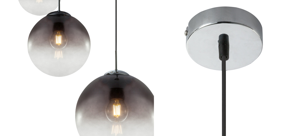 Светильник Ball Sunrise Pendant lamp smok 1 плафон Светильник Ball Sunrise Pendant lamp smok 1 плафон - Loft-Concept в Твери