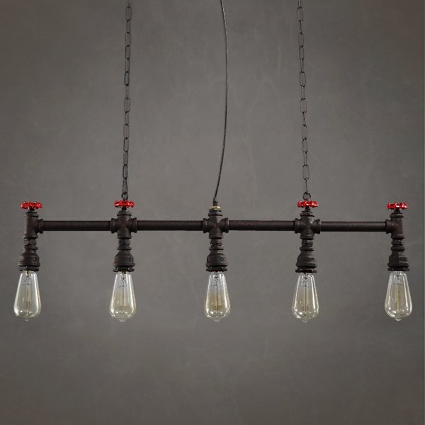 Подвесной светильник Loft Red Water Tap Pendant 5 Черный Подвесной светильник Loft Red Water Tap Pendant 5 Черный в Твери | Loft Concept