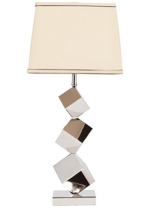 Настольная лампа Cubus Table Lamp Серебряный Настольная лампа Cubus Table Lamp Серебряный в Твери | Loft Concept