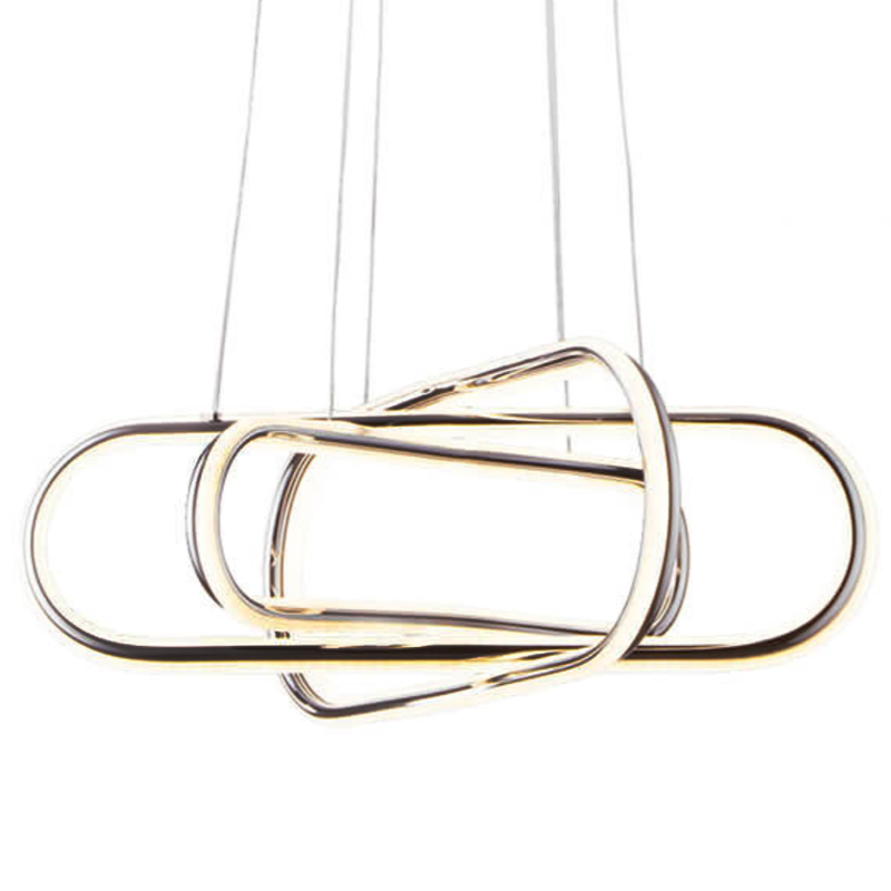 Люстра Joint Ovao Silver Chandelier Хром Люстра Joint Ovao Silver Chandelier Хром в Твери | Loft Concept