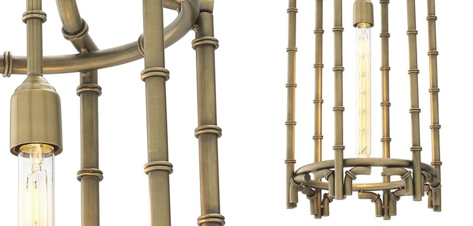 Люстра Eichholtz Lantern Vasco Brass - Loft-Concept в Твери