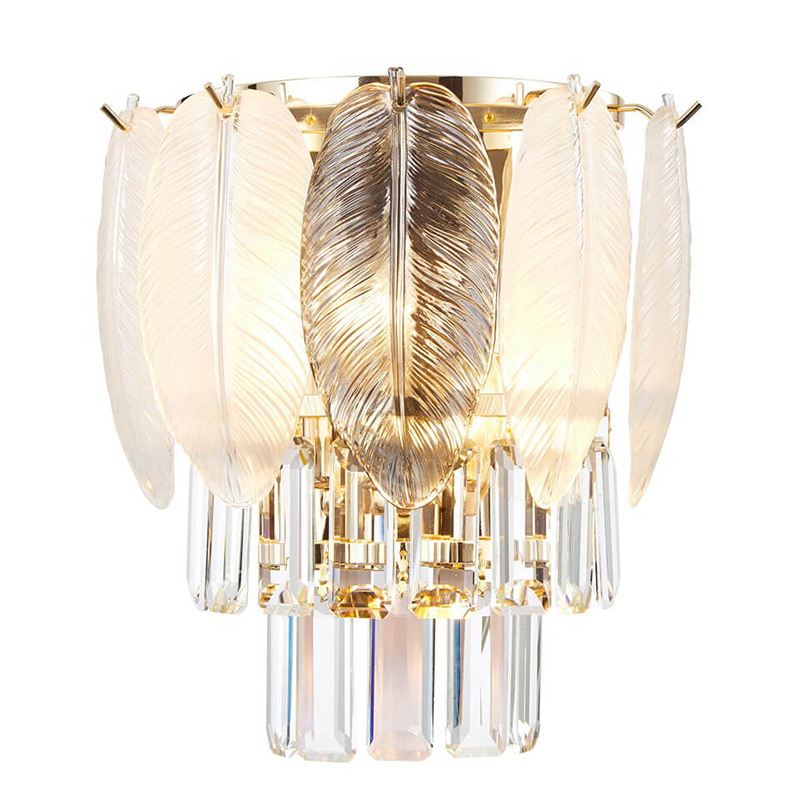 Бра Crystal in Petals Wall Lamp Глянцевое золото Бра Crystal in Petals Wall Lamp Глянцевое золото в Твери | Loft Concept