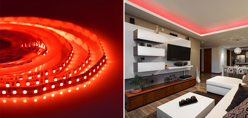 Светодиодная лента 4,8W/m 60LED/m 3528SMD красный 5M Светодиодная лента 4,8W/m 60LED/m 3528SMD красный 5M - Loft-Concept в Твери