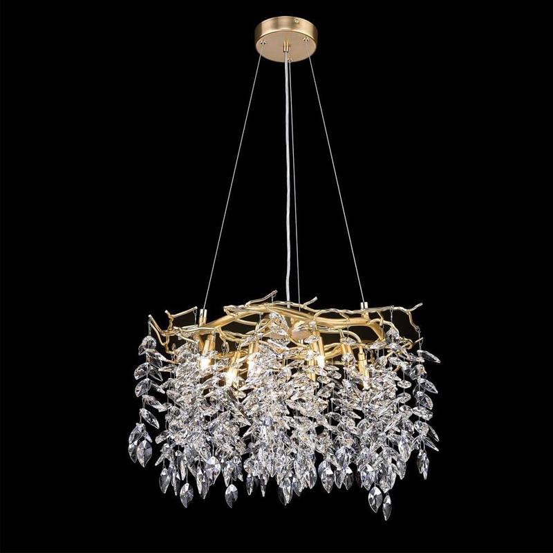 Хрустальная Люстра Diana Gold Small Золотой Хрустальная Люстра Diana Gold Small Золотой в Твери | Loft Concept