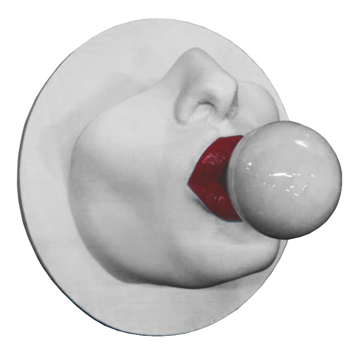 Бра Bulb in the Mouth Wall lamp Белый Красный Бра Bulb in the Mouth Wall lamp Белый Красный в Твери | Loft Concept