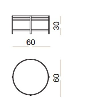 Столик Ula Low table ULA001 Столик Ula Low table ULA001 в Твери